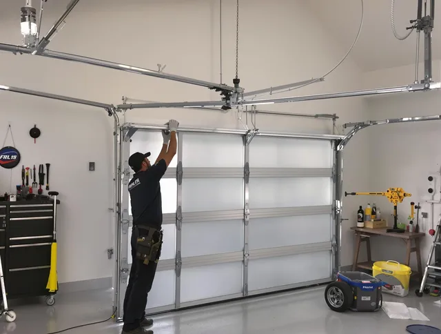 West Palm Beach Garage Door Repair certified team performing precision garage door installation in West Palm Beach
