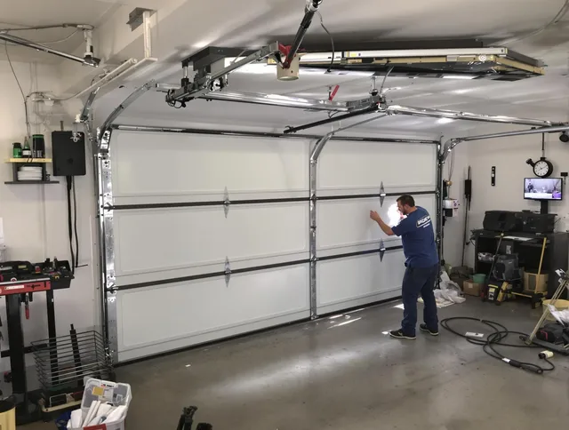 Professional garage door repair service by West Palm Beach Garage Door Repair in West Palm Beach