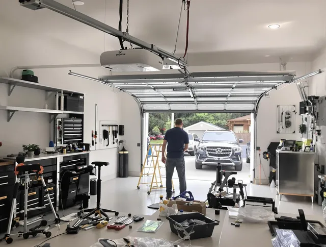 Garage door opener installation by West Palm Beach Garage Door Repair in West Palm Beach